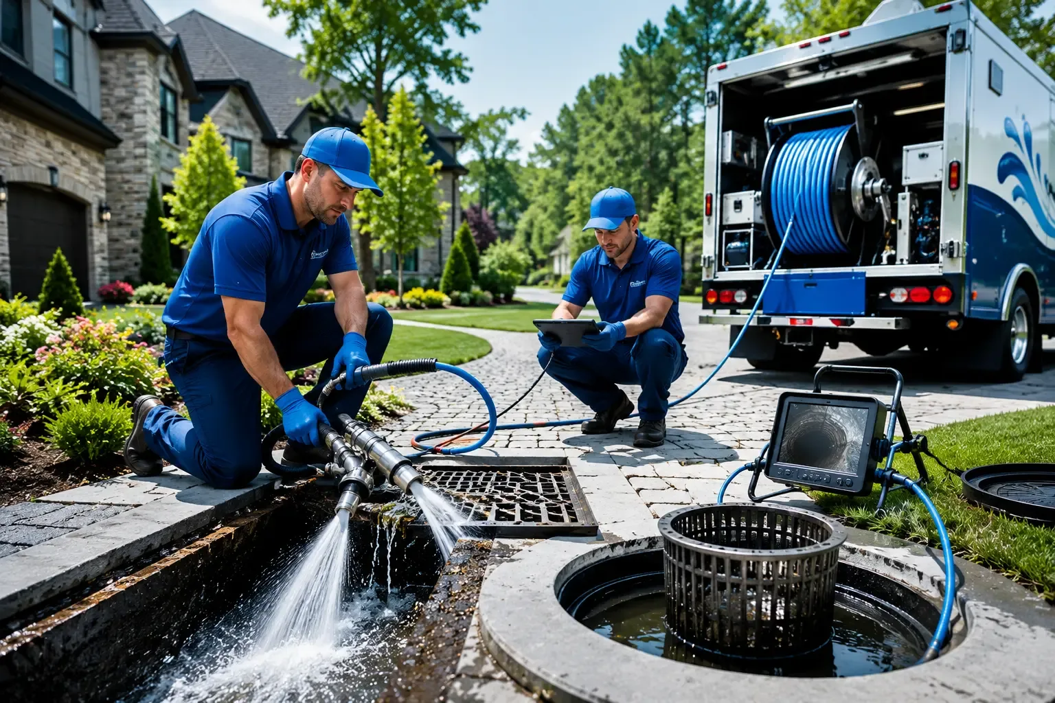 Local outdoor drain cleaning professionals in Prince George, VA
