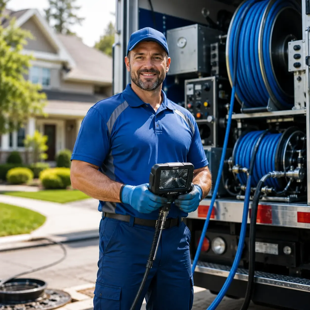 Local outdoor drain cleaning specialists in Prince George, VA